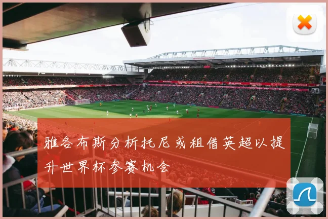 雅各布斯分析托尼或租借英超以提升世界杯参赛机会