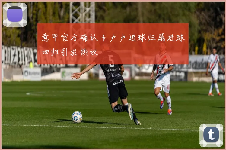 意甲官方确认卡卢卢进球归属进球回归引发热议